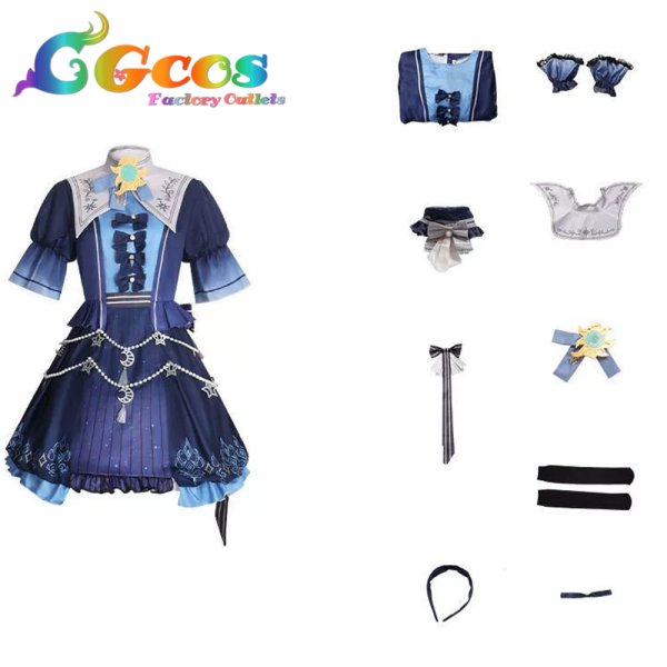 画像5: プロジェクトセカイ カラフルステージ！ feat. 初音ミク　暁山瑞希　Twilight Reflect　来てくれないとヤダ！　コスプレ衣装 (5)