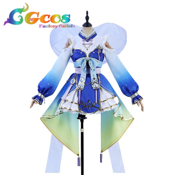画像1: ラブライブ! School idol project　星空凛　夜空のお姫様　コスプレ衣装 (1)