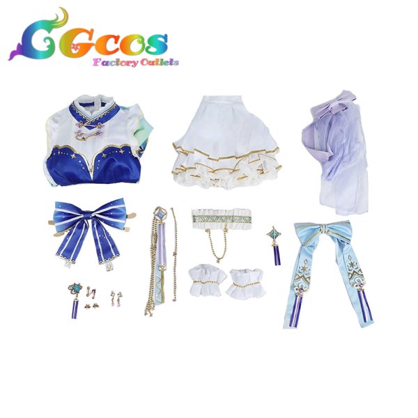 画像4: ラブライブ! School idol project　星空凛　夜空のお姫様　コスプレ衣装 (4)