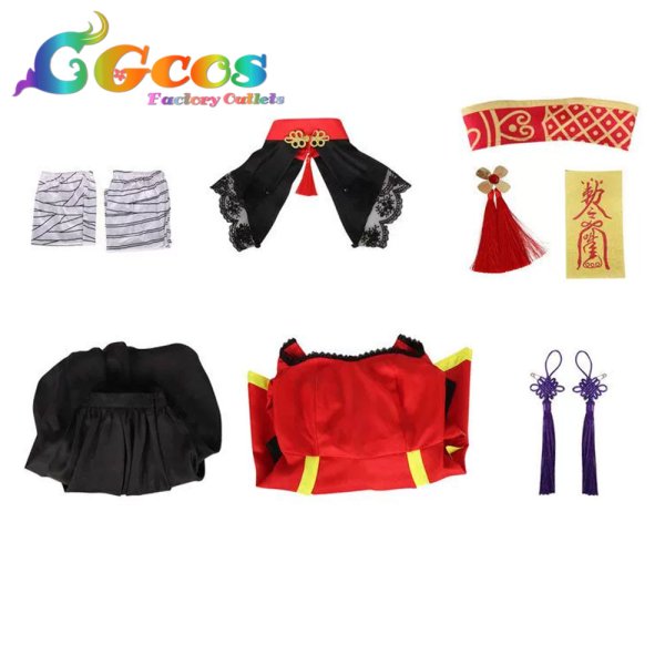 画像4: 文豪ストレイドッグス　泉鏡花　僵尸　幽都夜行　コスプレ衣装 (4)