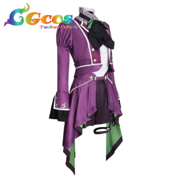 画像2: プロジェクトセカイ カラフルステージ！ feat. 初音ミク　鳳えむ　凛と、未来を語って　クラージュ・オートクチュール　コスプレ衣装 (2)