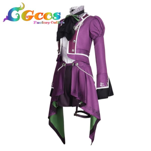 画像3: プロジェクトセカイ カラフルステージ！ feat. 初音ミク　鳳えむ　凛と、未来を語って　クラージュ・オートクチュール　コスプレ衣装 (3)