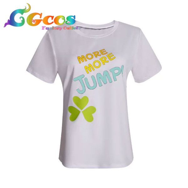 画像2: プロジェクトセカイ カラフルステージ！ feat. 初音ミク　桐谷遥　桃井愛莉　日野森雫　花里みのり　Tシャツ　コスプレ衣装 (2)