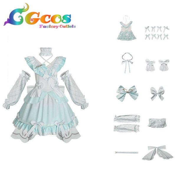 画像5: プロジェクトセカイ カラフルステージ！ feat. 初音ミク　初音ミク　Elysion Ange　コスプレ衣装 (5)