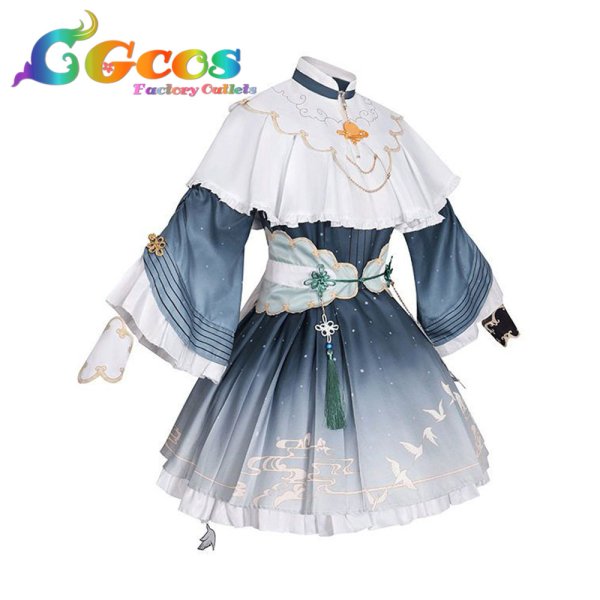 画像3: プロジェクトセカイ カラフルステージ！ feat. 初音ミク　初音ミク　月の恒なるが如く　コスプレ衣装 (3)