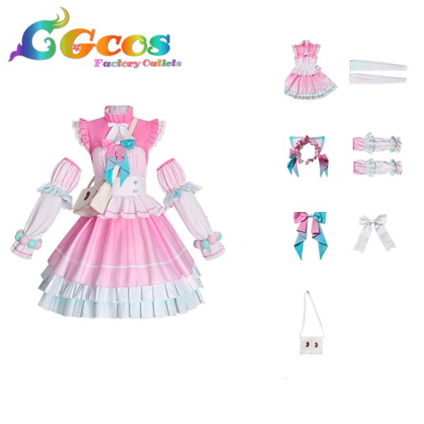 画像5: プロジェクトセカイ カラフルステージ！ feat. 初音ミク　鳳えむ　コスプレ衣装 (5)