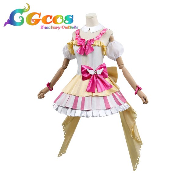 画像2: プリパラ　真中らぁら　トゥインクルリボンサイリウムコーデ　コスプレ衣装 (2)