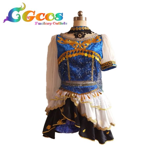 画像7: ラブライブ！サンシャイン!!　Aqours　KOKORO Magic “A to Z” 津島善子　黒澤ルビィ　国木田花丸　渡辺曜　黒澤ダイヤ　高海千歌　松浦果南　小原鞠莉　桜内梨子　コスプレ衣装 (7)