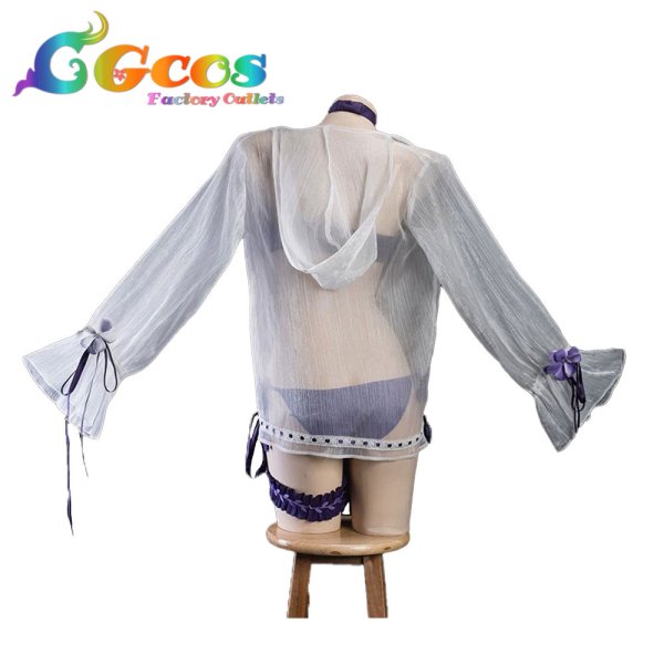 画像3: アズールレーン　チェシャー　水着　コスプレ衣装 (3)