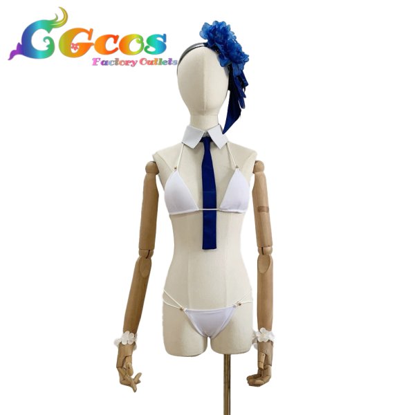 画像1: アズールレーン　アルザス　水着　コスプレ衣装 (1)