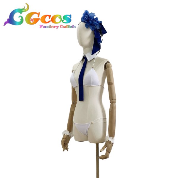 画像2: アズールレーン　アルザス　水着　コスプレ衣装 (2)