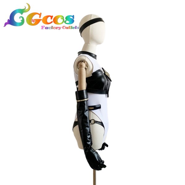 画像2: 勝利の女神：NIKKE　レッドシューズ　コスプレ衣装 (2)