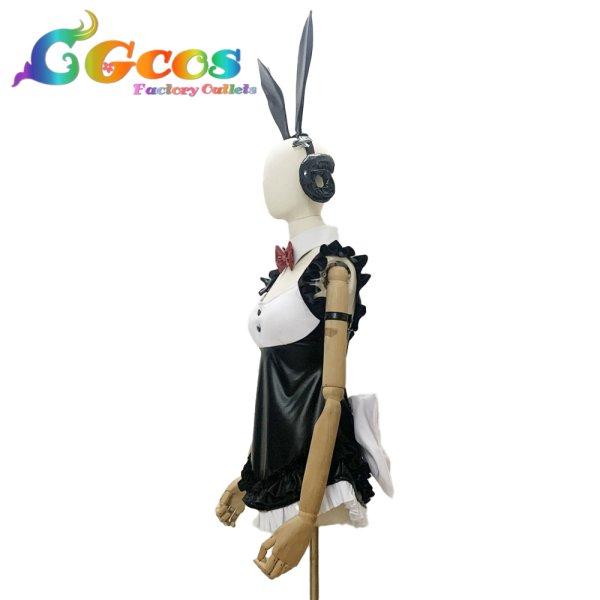 画像2: アズールレーン　ヒンデンブルク　バニーガール　コスプレ衣装 (2)