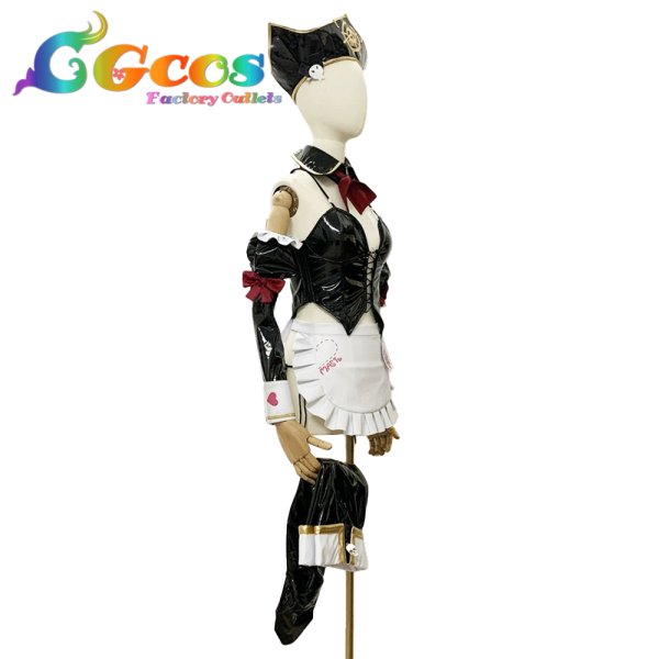 画像2: 勝利の女神：NIKKE　マスト：ロマンチックメイド　コスプレ衣装 (2)