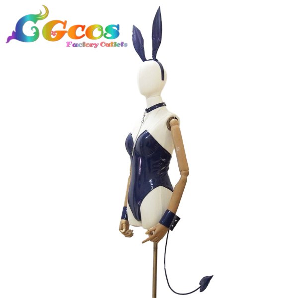 画像2: ブルーアーカイブ　橘ヒカリ　バニーガール　コスプレ衣装 (2)