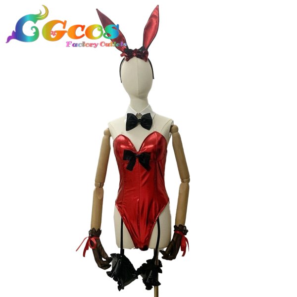 画像1: デート・ア・ライブ　時崎狂三　バニーVer.　コスプレ衣装 (1)