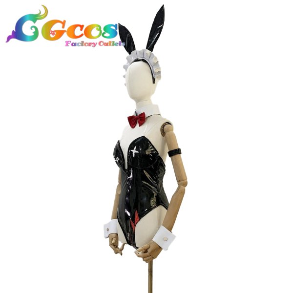 画像2: ゼンレスゾーンゼロ　エレン・ジョー　バニーVer.　コスプレ衣装 (2)