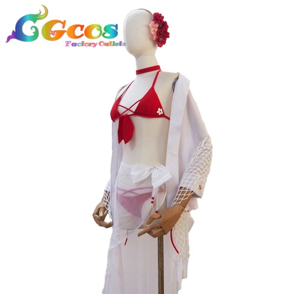 画像2: 勝利の女神：NIKKE　サクラ　水着　ブルーム・イン・サマー　コスプレ衣装 (2)