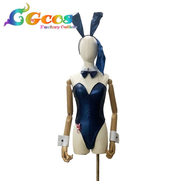 画像1: 勝利の女神：NIKKE　フォルクヴァン　バニーVer.　コスプレ衣装 (1)