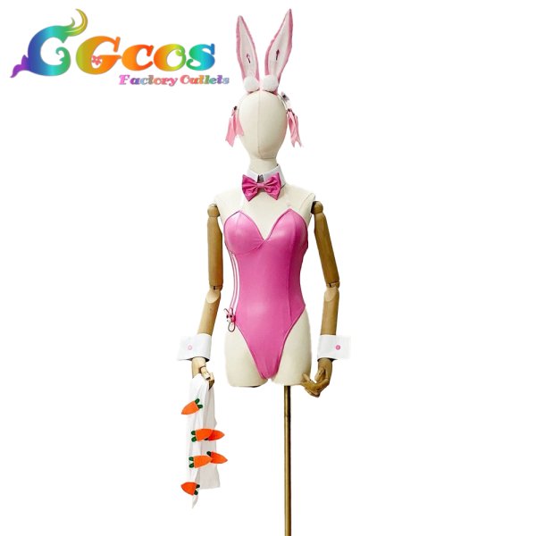 画像1: 勝利の女神：NIKKE　アリス　ワンダーランドバニー　コスプレ衣装 (1)