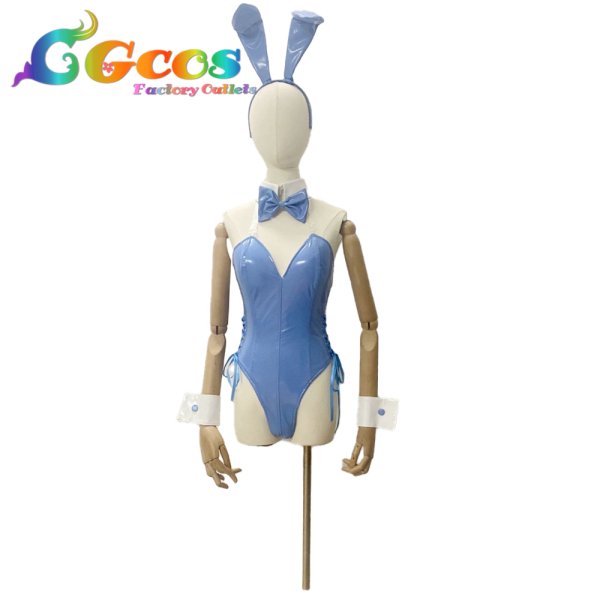 画像1: バーチャルYouTuber　VTuber　Fuwawa Abyssgard (フワワ・アビスガード)　バニーVer.　コスプレ衣装 (1)