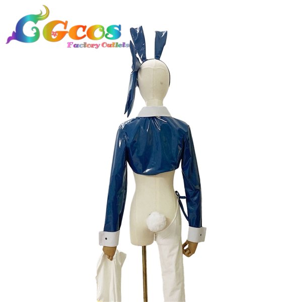 画像3: ブルーアーカイブ　飛鳥馬トキ　バニーガール　コスプレ衣装 (3)