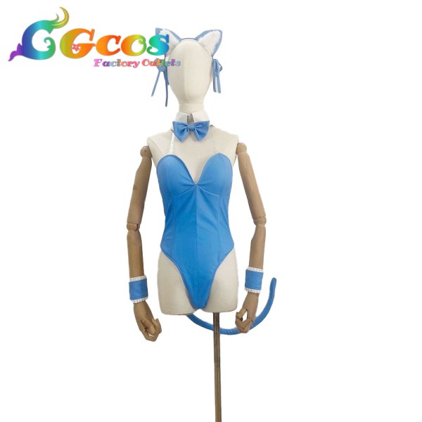 画像1: 僕は友達が少ない　高山マリア　バニーVer.　コスプレ衣装 (1)
