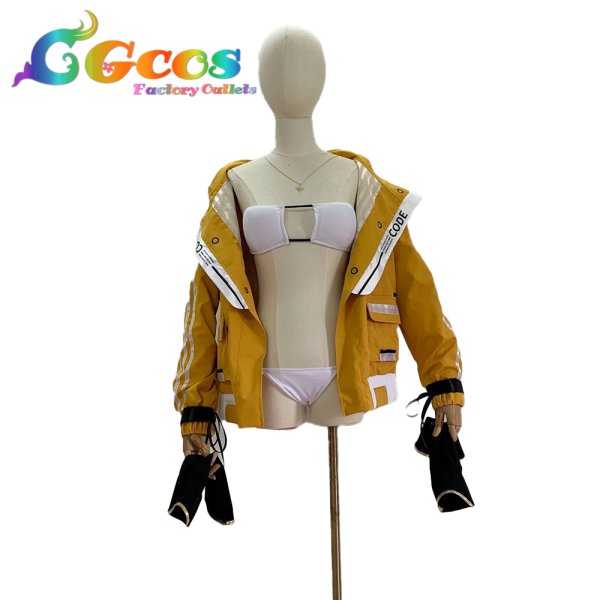 画像1: 勝利の女神：NIKKE　アニス　水着　コスプレ衣装 (1)