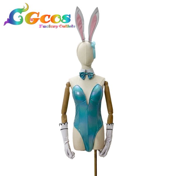 画像1: ブルーアーカイブ　一之瀬アスナ　バニーガール　コスプレ衣装 (1)