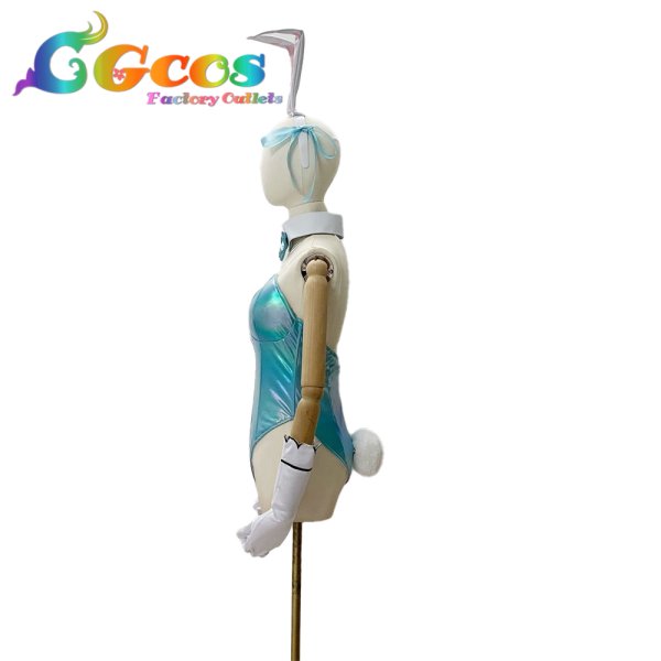 画像2: ブルーアーカイブ　一之瀬アスナ　バニーガール　コスプレ衣装 (2)