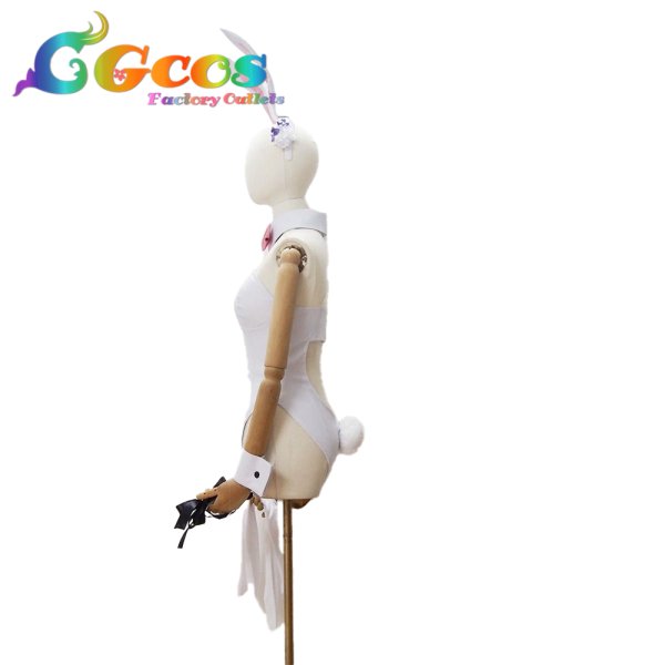 画像4: ブルーアーカイブ　聖園ミカ　バニーガール　コスプレ衣装 (4)