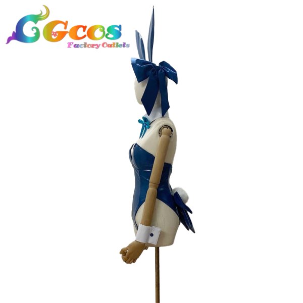 画像2: ブルーアーカイブ　飛鳥馬トキ　バニーガール　コスプレ衣装 (2)