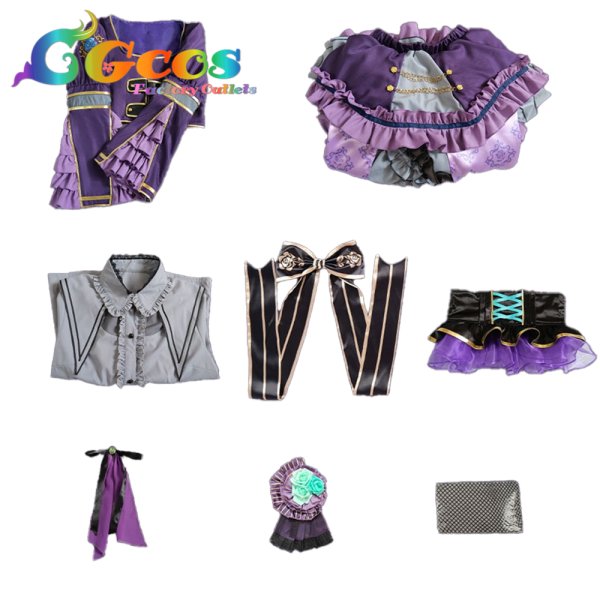 画像2: BanG Dream!（バンドリ！）　氷川紗夜　6周年記念　コスプレ衣装 (2)