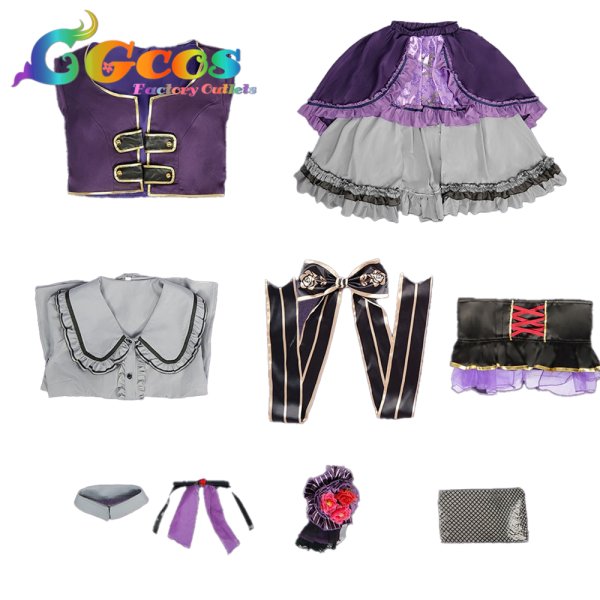 画像2: BanG Dream!（バンドリ！）　今井リサ　6周年記念　コスプレ衣装 (2)