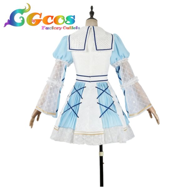 画像10: ラブライブ！サンシャイン!!　Aqours　沼津市制100周年記念コラボ衣装　声優ver.　渡辺曜　小原鞠莉　津島善子　国木田花丸　桜内梨子　黒澤ダイヤ　黒澤ルビィ　高海千歌　松浦果南　コスプレ衣装 (10)