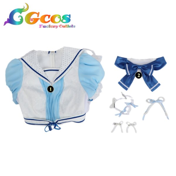 画像11: ラブライブ！サンシャイン!!　Aqours　沼津市制100周年記念コラボ衣装　声優ver.　渡辺曜　小原鞠莉　津島善子　国木田花丸　桜内梨子　黒澤ダイヤ　黒澤ルビィ　高海千歌　松浦果南　コスプレ衣装 (11)