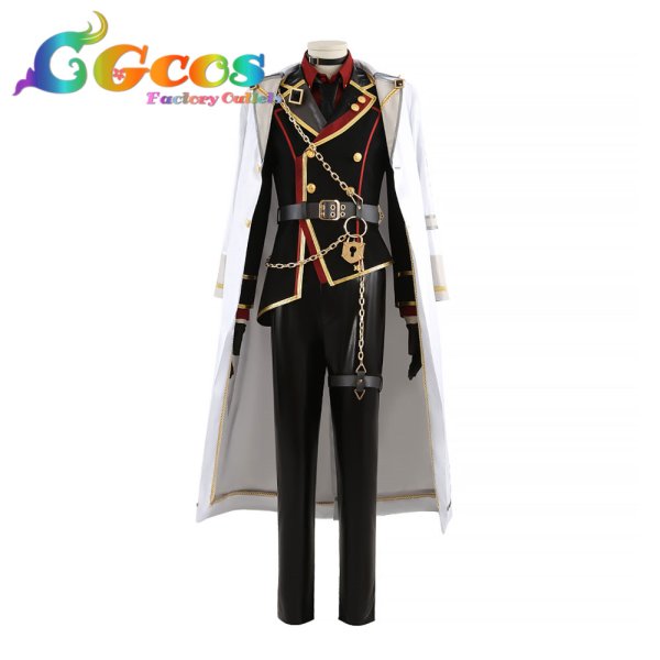 画像1: あんさんぶるスターズ！　10 UNIT SONG　Graceful Punishment　伏見弓弦　乱凪砂　影片みか　朔間零　瀬名泉　コスプレ衣装 (1)