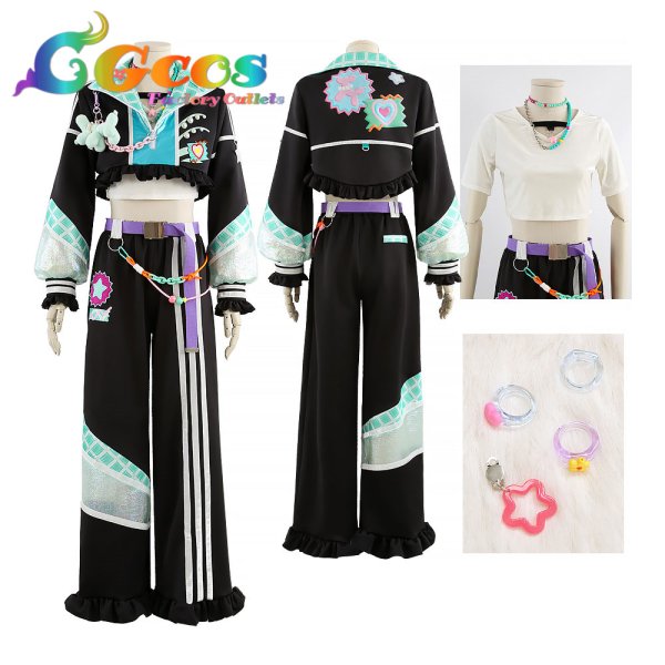 画像4: あんさんぶるスターズ！　宝丈?香　フィーチャースカウト　ライカ編　コスプレ衣装 (4)