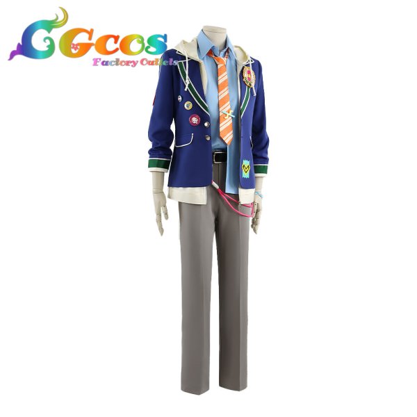 画像2: あんさんぶるスターズ！　10 UNIT SONG　僕のウィーク・ポイント　姫宮桃李　高峯翠　仙石忍　白鳥藍良　コスプレ衣装 (2)