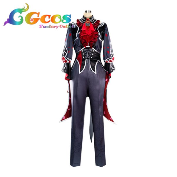 画像1: プロジェクトセカイ カラフルステージ！ feat. 初音ミク　鏡音レン　Shady rose-duke　とびきりのハートをキミに　コスプレ衣装 (1)