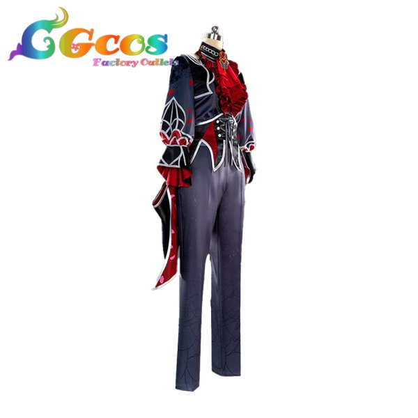 画像2: プロジェクトセカイ カラフルステージ！ feat. 初音ミク　鏡音レン　Shady rose-duke　とびきりのハートをキミに　コスプレ衣装 (2)