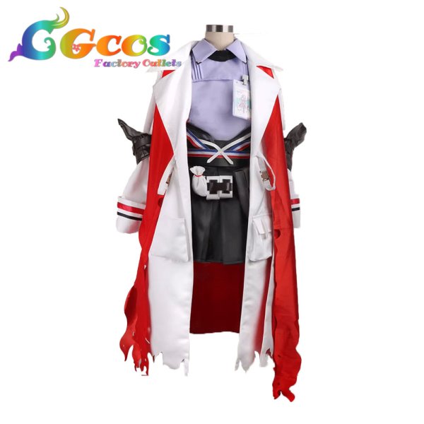 画像1: アークナイツ　純燼エイヤフィヤトラ　コスプレ衣装 (1)