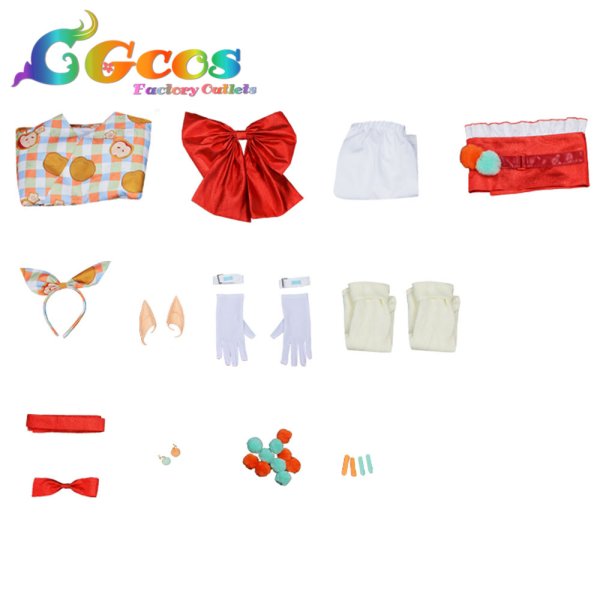 画像3: アークナイツ　テンニンカ(Myrtle)　にぎやかなお祭り　太鼓の達人コラボ　コスプレ衣装 (3)