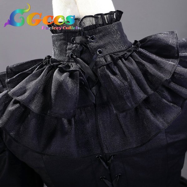 画像4: エルデンリング ナイトレイン　復讐者　暗黒　コスプレ衣装 (4)