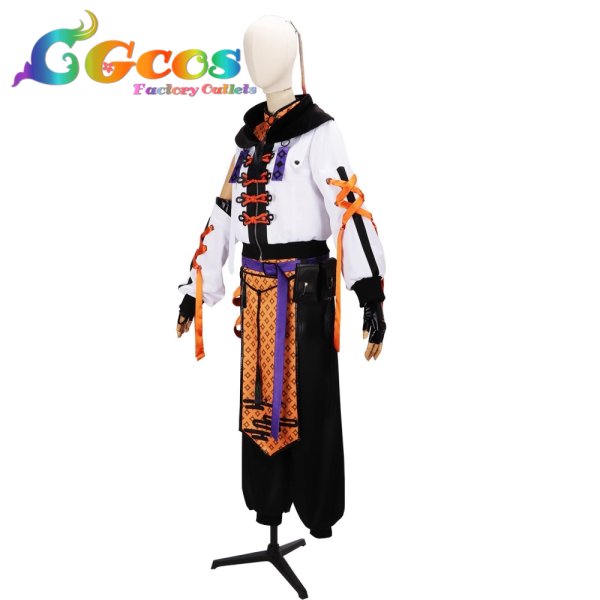 画像2: バーチャルYouTuber　VTuber　鬼ヶ谷テン　コスプレ衣装 (2)