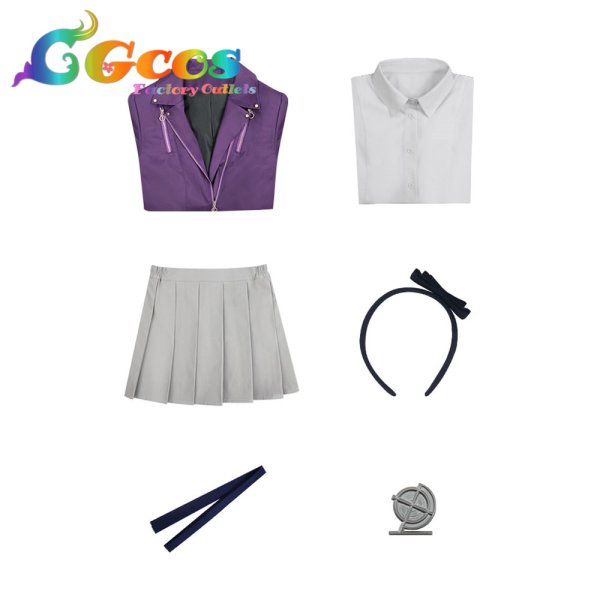 画像5: HUNDRED LINE -最終防衛学園-（ハンドレッドライン）　霧藤希　コスプレ衣装 (5)