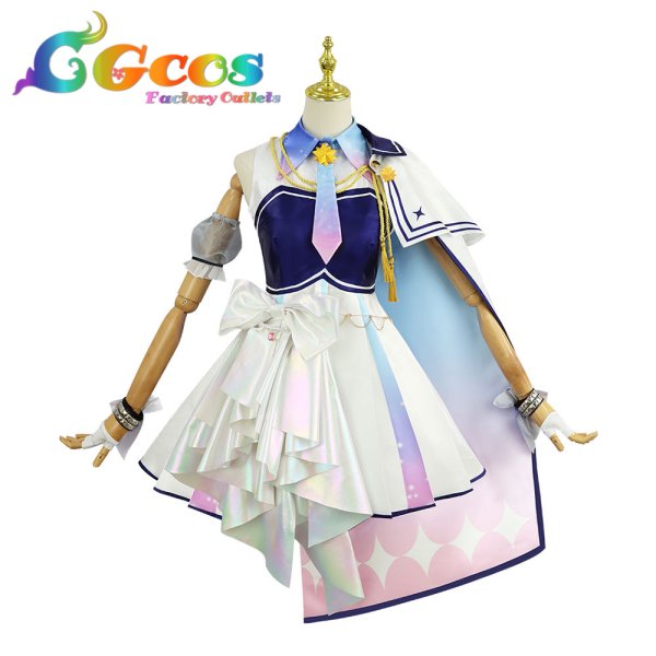 画像1: バーチャルYouTuber　VTuber　星街すいせい　武道館ライブ衣装　コスプレ衣装 (1)