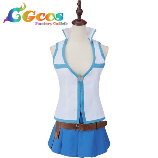 画像1: FAIRY TAIL　ルーシィ・ハートフィリア　コスプレ衣装 (1)