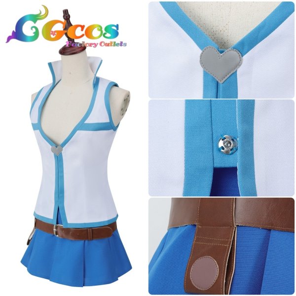 画像3: FAIRY TAIL　ルーシィ・ハートフィリア　コスプレ衣装 (3)