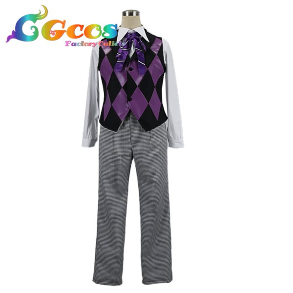 画像3: 黒執事 -寄宿学校編-　グレゴリー・バイオレット　コスプレ衣装 (3)